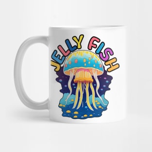 Animal Alphabet - J for Jellyfish Mug